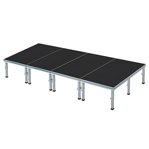 8' x 16' x 24-35" Stage Platform Kit