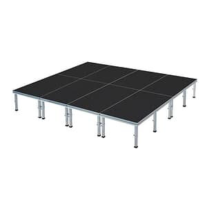 16' x 16' x 24-35" Stage Platform Kit